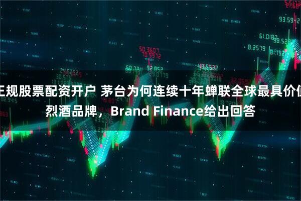 正规股票配资开户 茅台为何连续十年蝉联全球最具价值烈酒品牌，Brand Finance给出回答